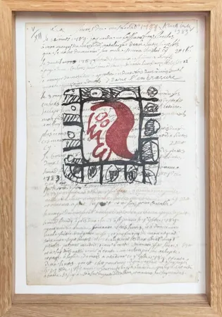 Ets Alechinsky - Rêve de l'ammonite