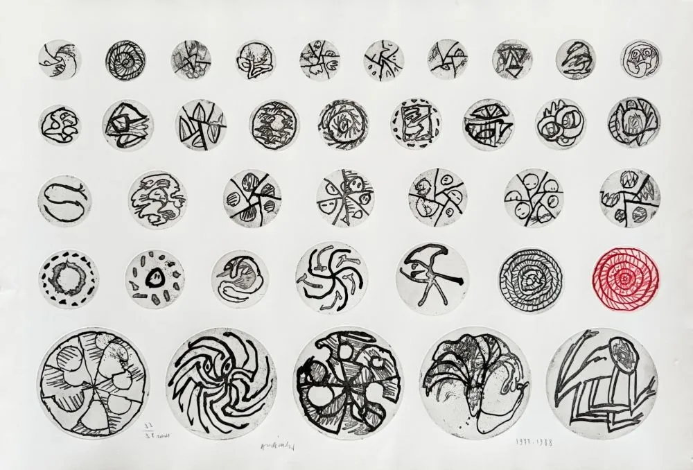 Ets Alechinsky - Ronds