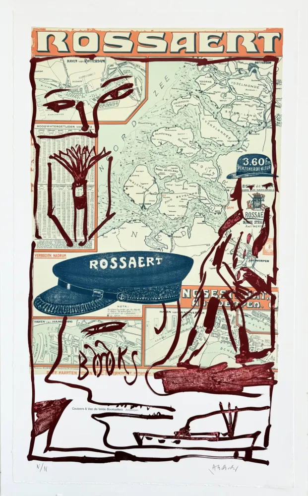 Lithografie Alechinsky - Rossaert