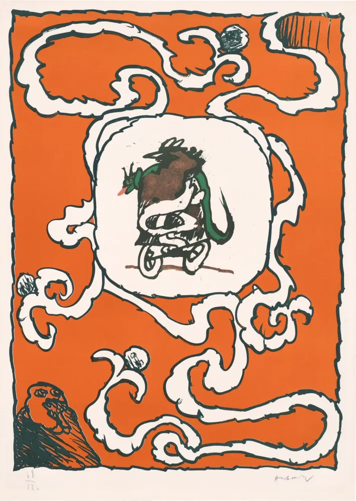 Lithografie Alechinsky - Rotterdam