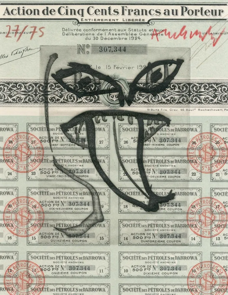 Ets Alechinsky - Ruine des compagnies pétrolières