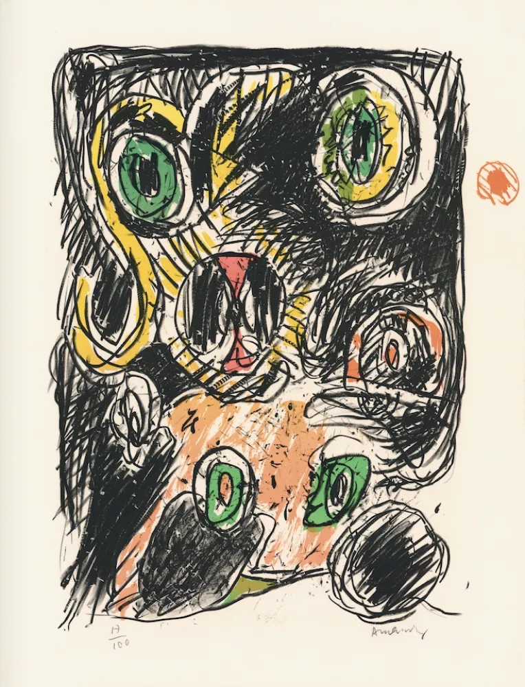 Lithografie Alechinsky - Sac des lignes