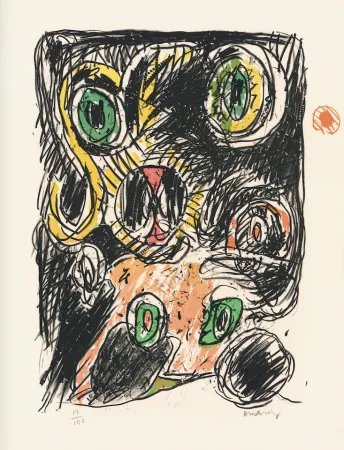 Lithografie Alechinsky - Sac des lignes