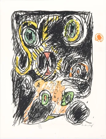 Lithografie Alechinsky - Sac des lignes