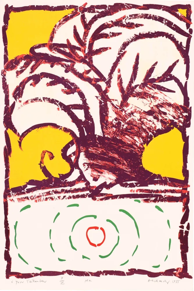 Lithografie Alechinsky - Salon de mai 