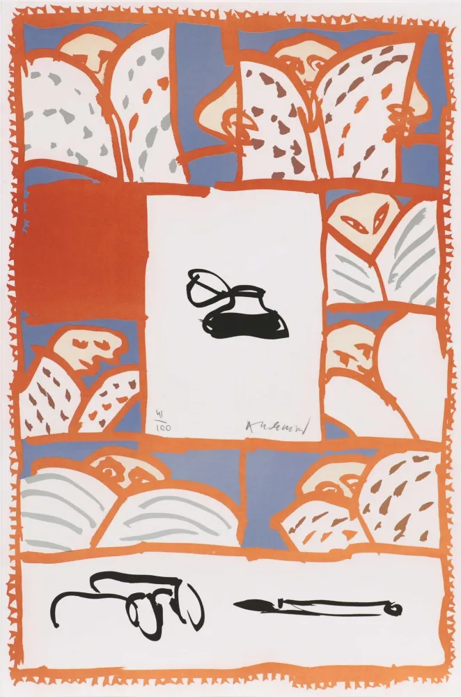 Lithografie Alechinsky - Salon du Livre