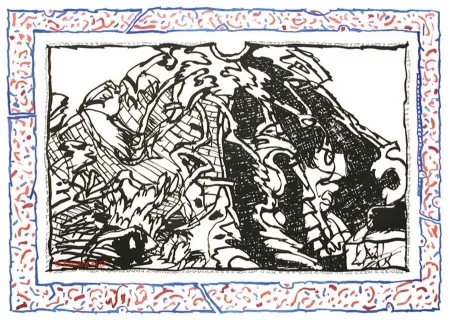 Ets En Aquatint Alechinsky - Sans l'écorce A