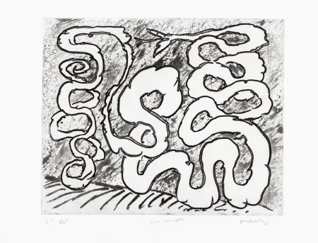 Ets Alechinsky - Sans sonnette 2ème état