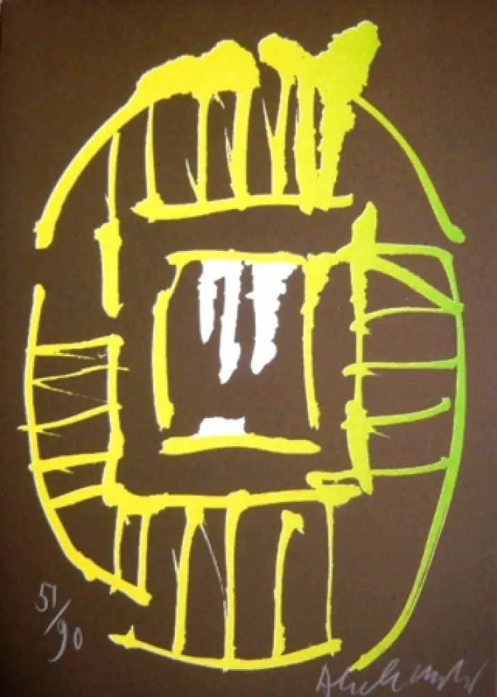 Lithografie Alechinsky - Sans titre