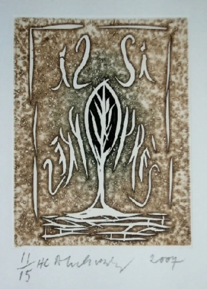 Ets En Aquatint Alechinsky - Sans titre