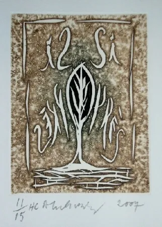 Ets En Aquatint Alechinsky - Sans titre