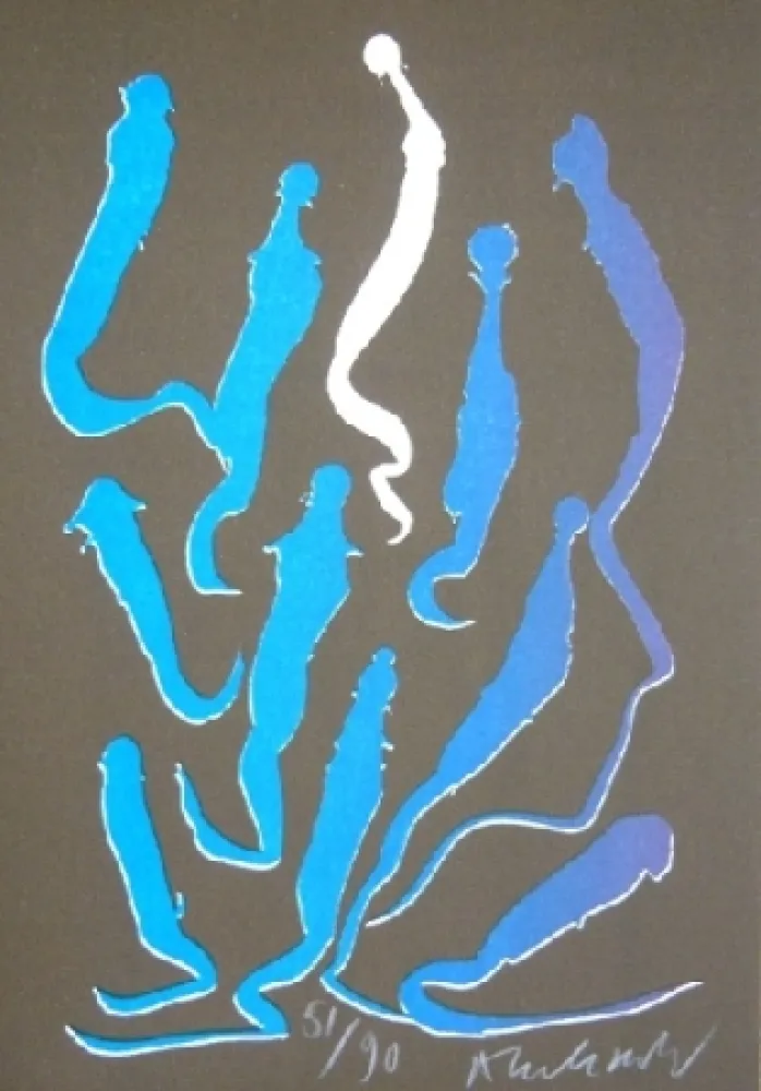 Lithografie Alechinsky - Sans titre 6