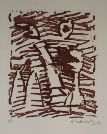 Ets En Aquatint Alechinsky - Sans titre