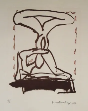 Ets En Aquatint Alechinsky - Sans titre