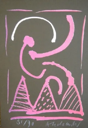 Lithografie Alechinsky - Sans titre 7