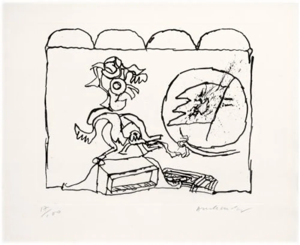 Ets Alechinsky - Sans titre