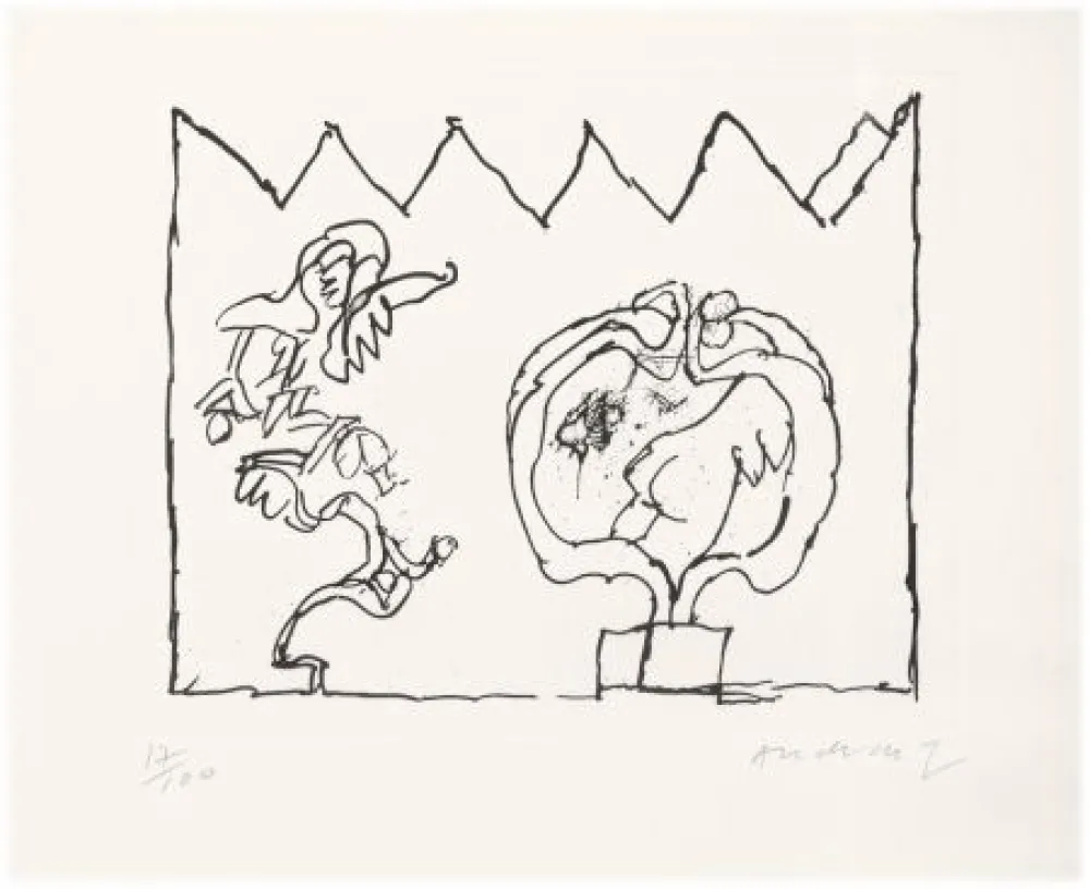 Ets Alechinsky - Sans titre