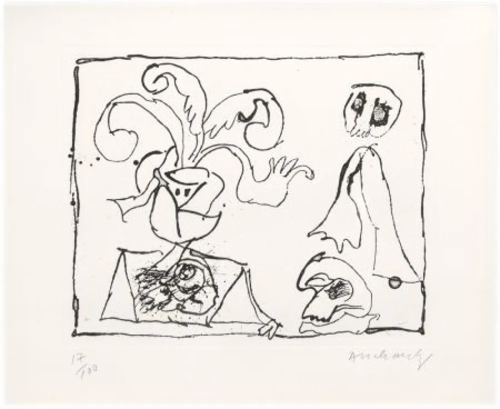 Ets Alechinsky - Sans titre