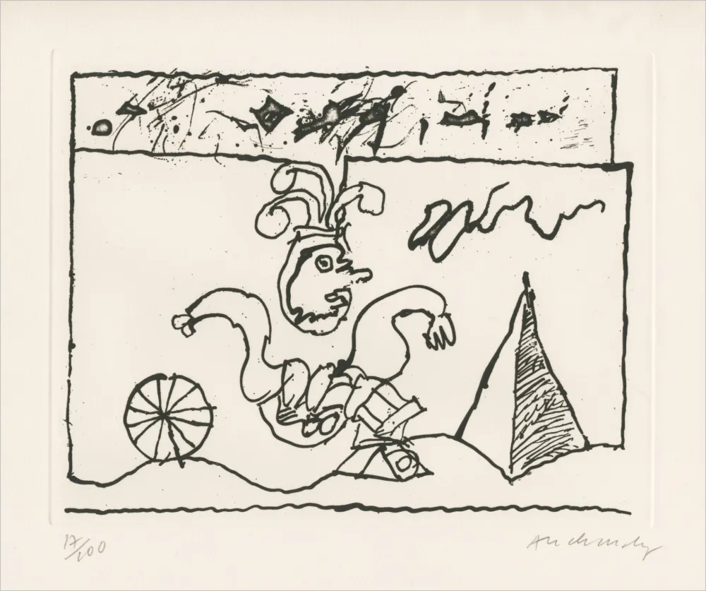 Ets Alechinsky - Sans titre