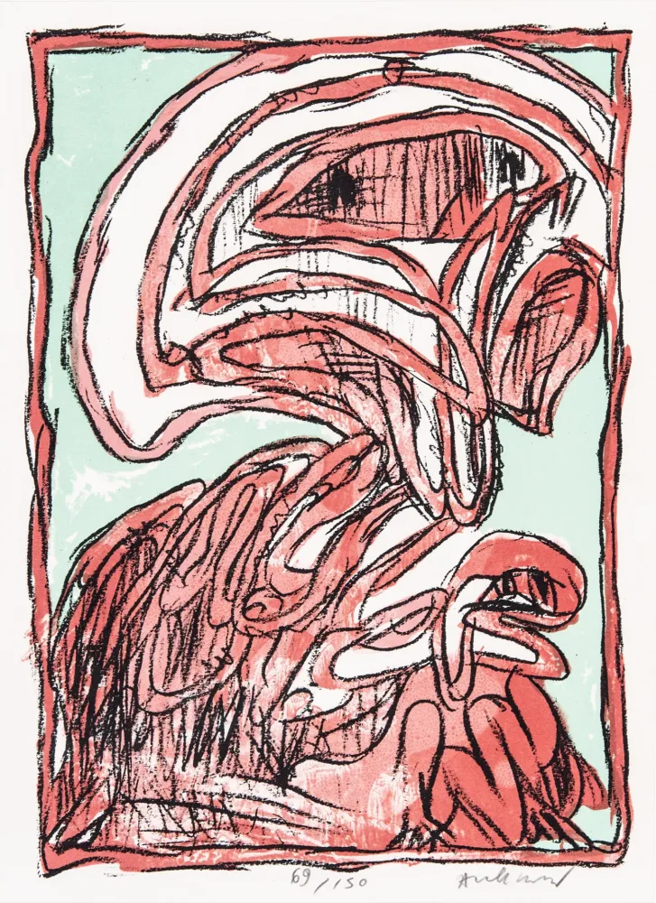 Lithografie Alechinsky - Schismes 03