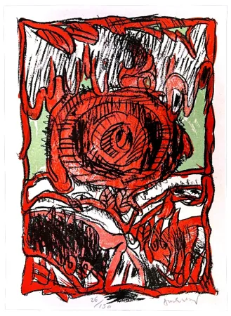 Lithografie Alechinsky - Schismes 1