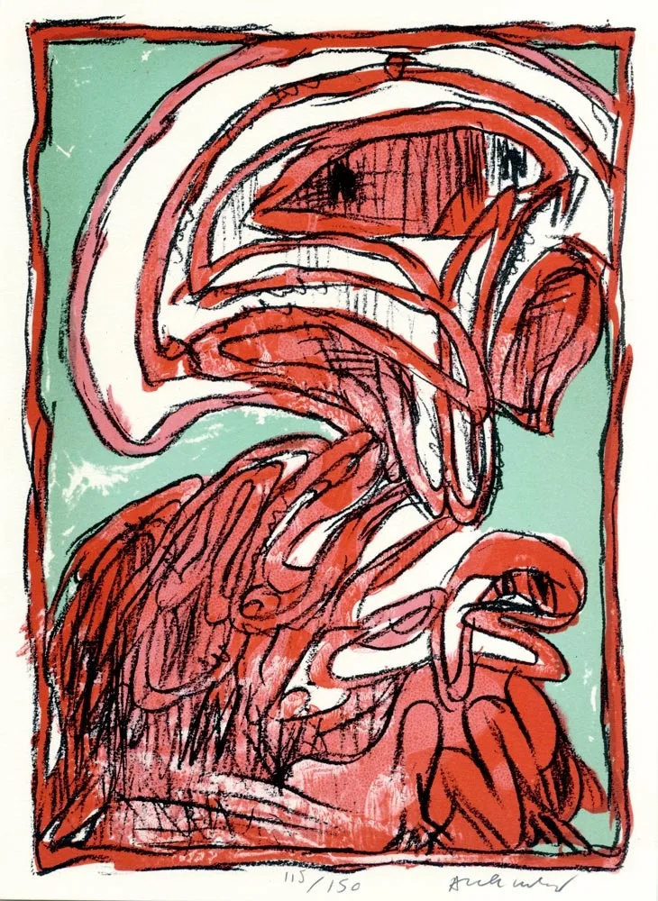 Lithografie Alechinsky - Schismes