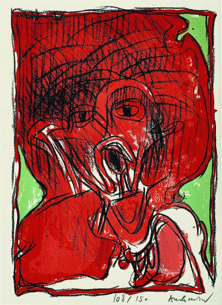 Lithografie Alechinsky - Schismes