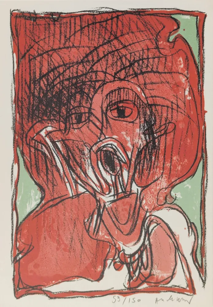 Lithografie Alechinsky - Schismes 