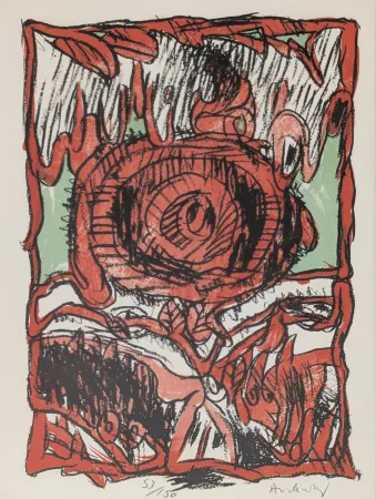 Lithografie Alechinsky - Schismes