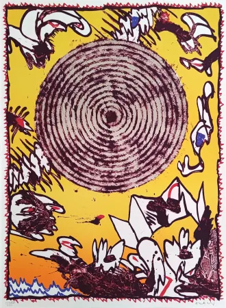 Lithografie Alechinsky - Seoul