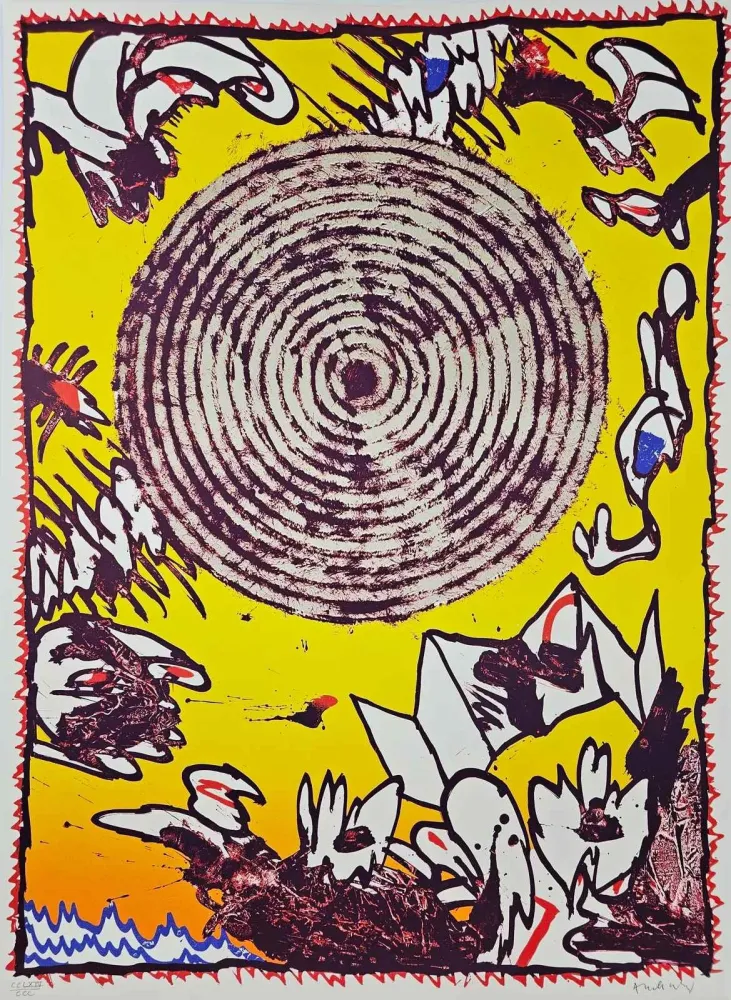 Lithografie Alechinsky - Seoul 