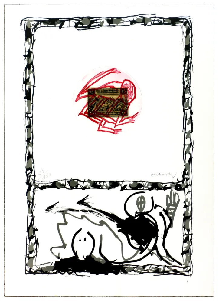 Ets Alechinsky - Serpent I