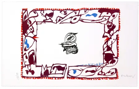 Lithografie Alechinsky - Set de Table