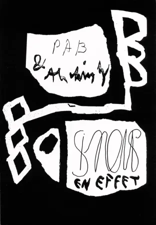 Geïllustreerd Boek Alechinsky - Si nous en effet