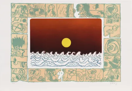 Ets Alechinsky - Soleil cou coupé C