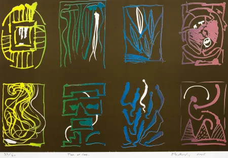 Lithografie Alechinsky - Tap et car