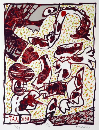 Lithografie Alechinsky - Tardieu