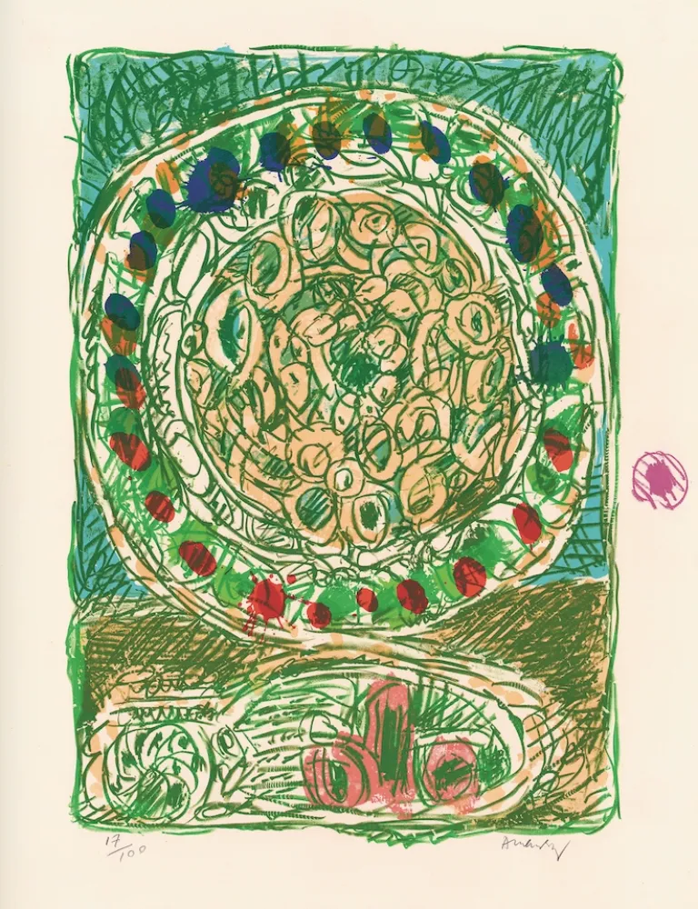 Lithografie Alechinsky - Tarte al'jotte