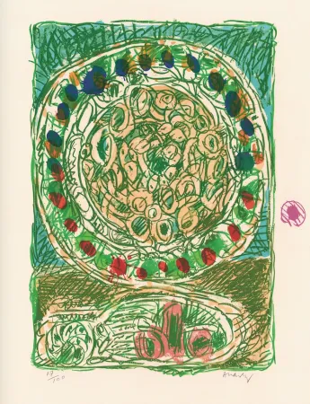 Lithografie Alechinsky - Tarte al'jotte