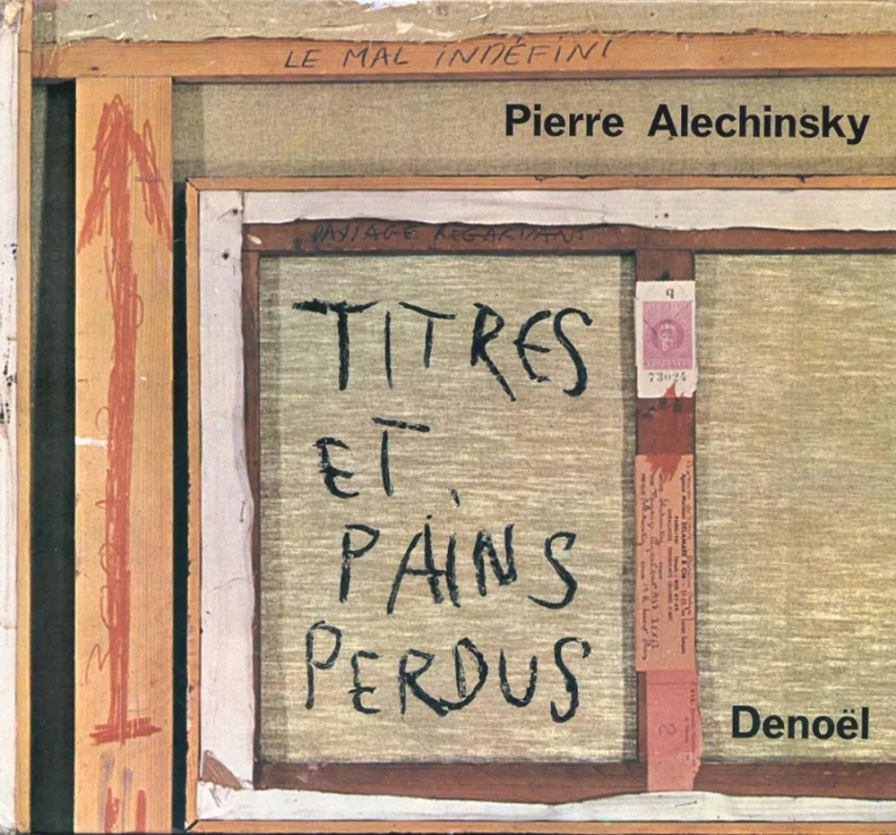 Geïllustreerd Boek Alechinsky - Titres et Pains perdus