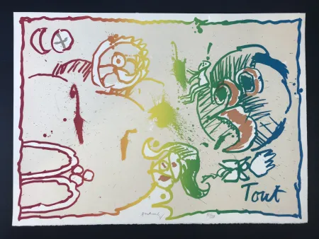 Lithografie Alechinsky - Tout