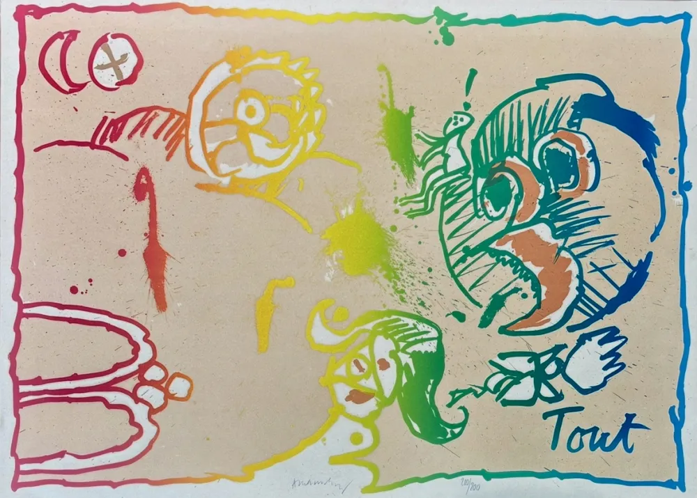 Lithografie Alechinsky - Tout