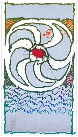 Lithografie Alechinsky - Tout à trac