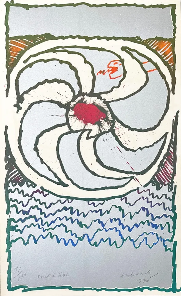 Lithografie Alechinsky - Tout à trac