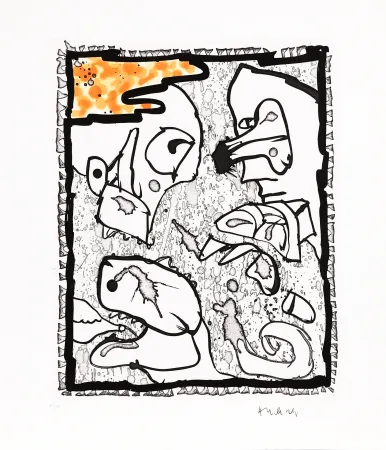 Linosnede Alechinsky - Traité des excitants modernes 01