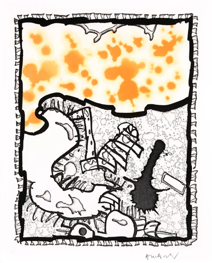 Linosnede Alechinsky - Traité des excitants modernes 04