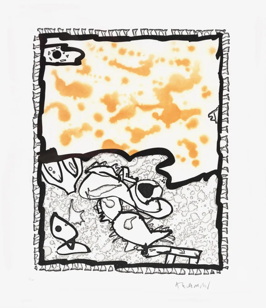 Linosnede Alechinsky - Traité des excitants modernes 05