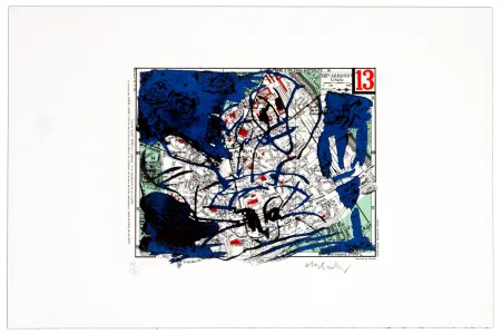 Lithografie Alechinsky - Treizième arrondissement (Paris)