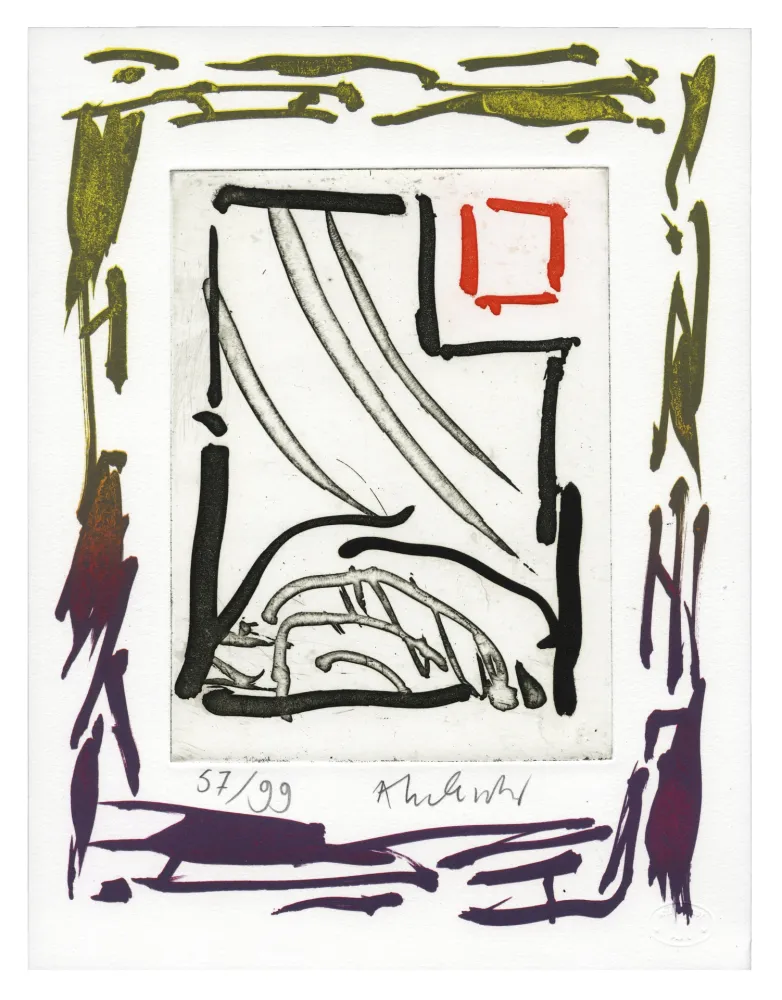 Ets Alechinsky - Triade Rouge