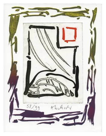 Ets Alechinsky - Triade Rouge